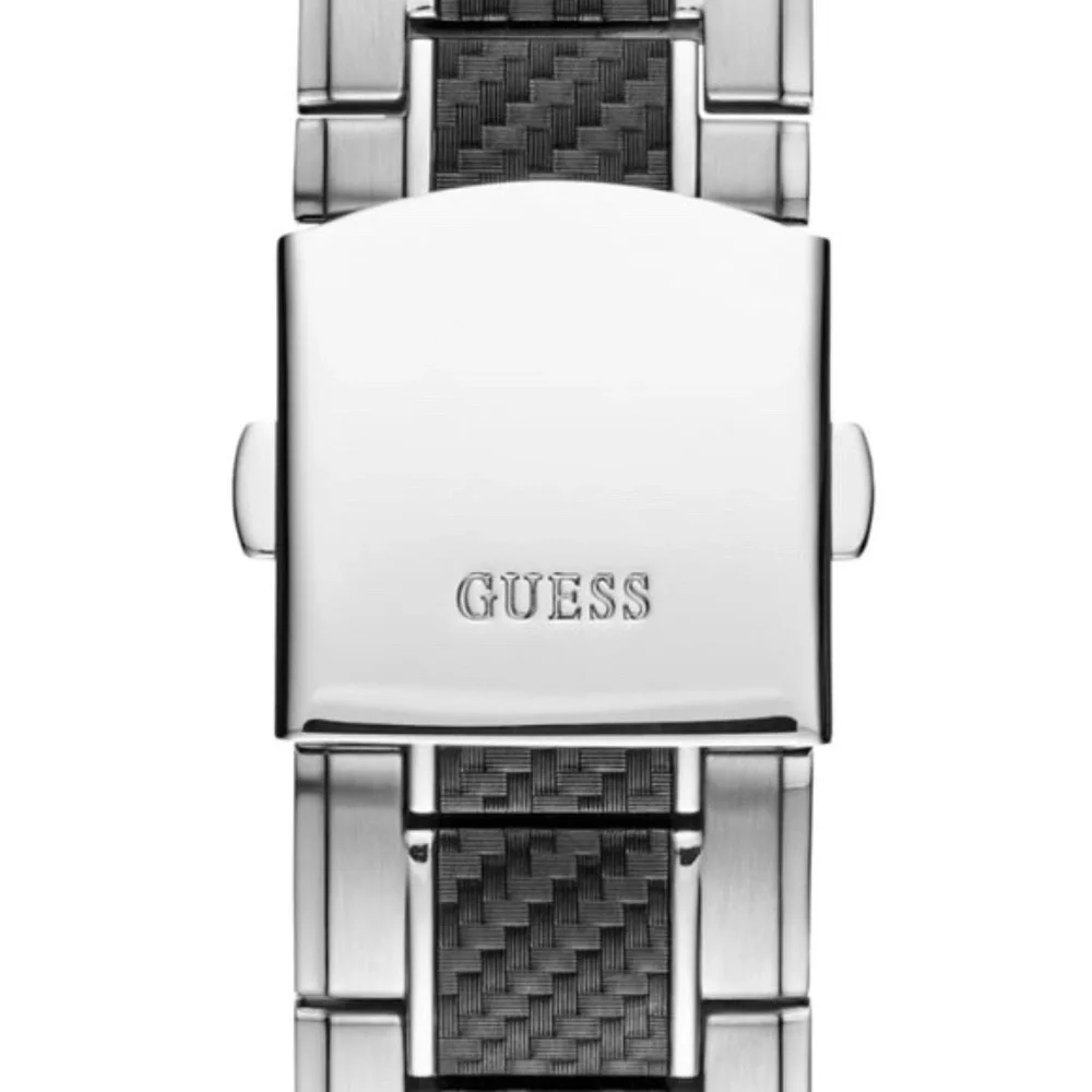 NEW GUESS Black Stripe Men's  Watch